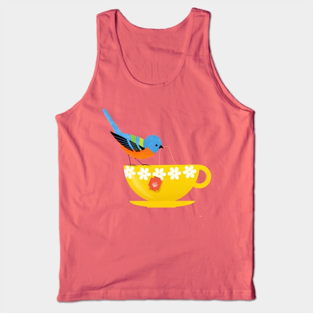 Put the Kettle On Tank Top by LittleBunnySunshine